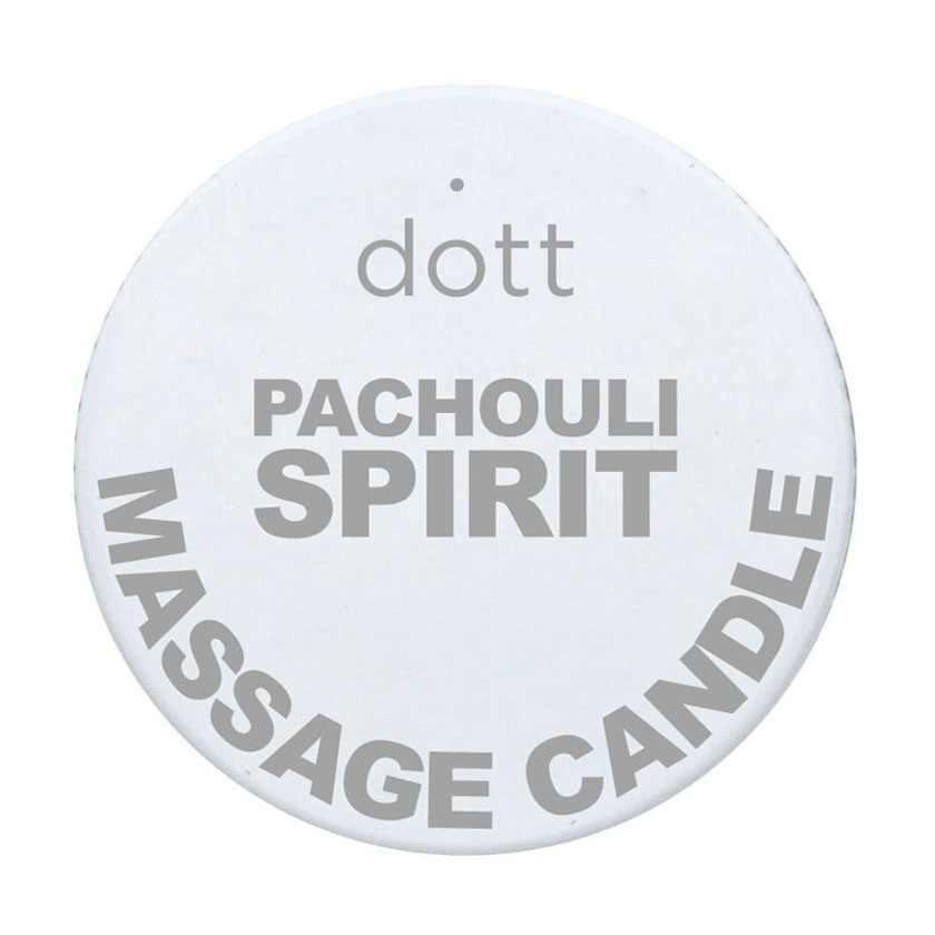 Парфумована соєва свічка Dott Home Pachouli Spirit, 15 г